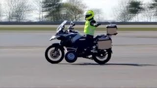 BMW releases its first self driving motorcycle for research