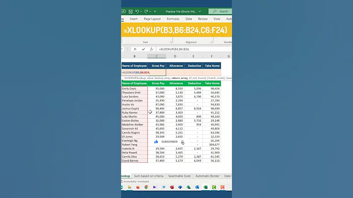 Excel Pro Tips & Tricks: XLOOKUP Can Return Multiple Columns and Rows  👏🏻 👍🏻