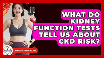 What Do Kidney Function Tests Tell Us About CKD Risk? - Cholesterol Support Network