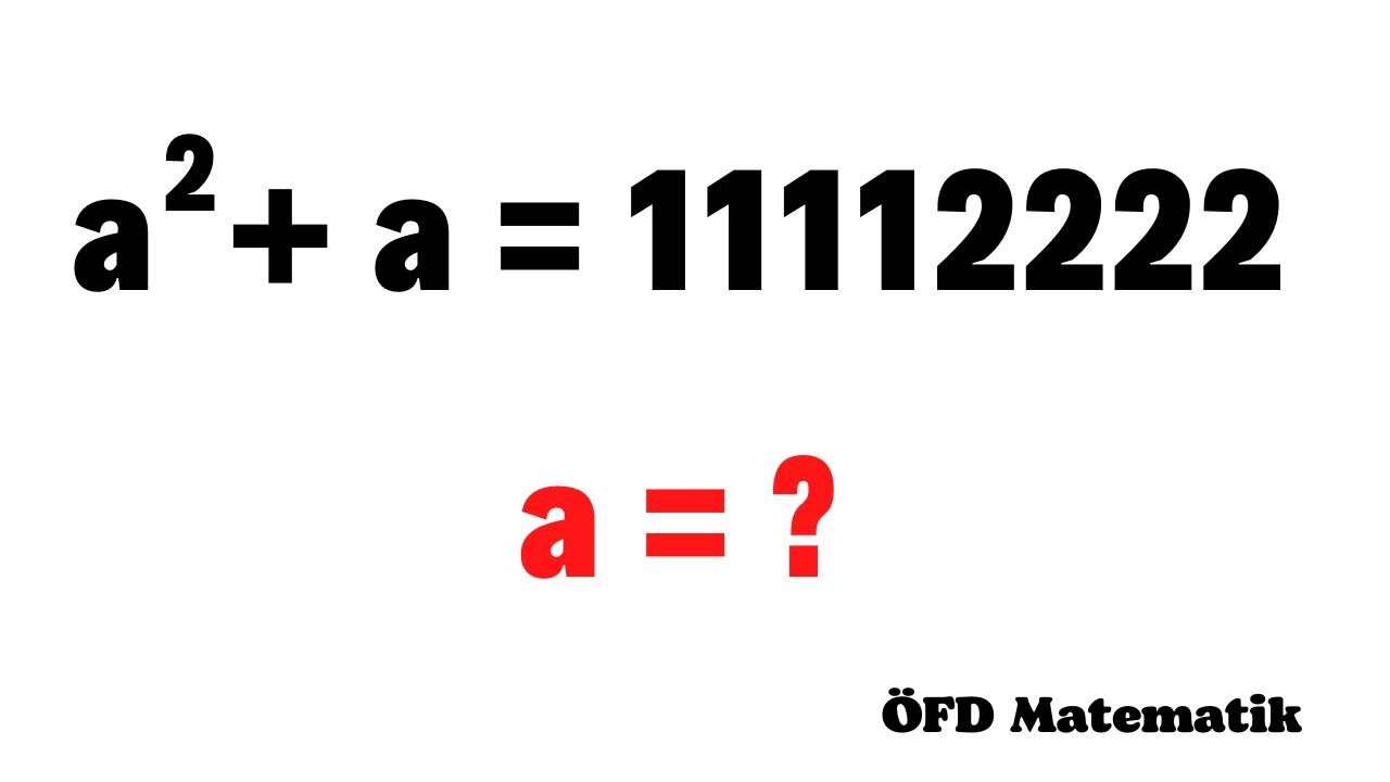 Fantastik Bir Olimpiyat Sorusu