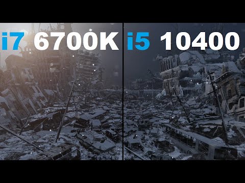 i7 6700K vs i5 10400F test