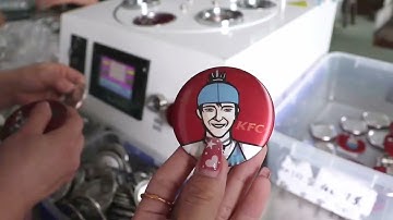 PPX automatic badge machine can make 3D animated badges.