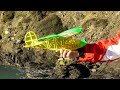 Micro RC Lazy Bee glider. Maiden flight.