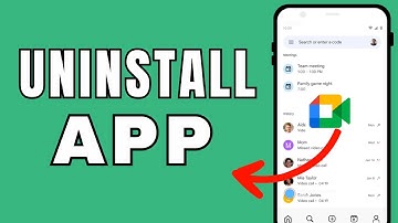 How to Uninstall Google Meet App 2025?