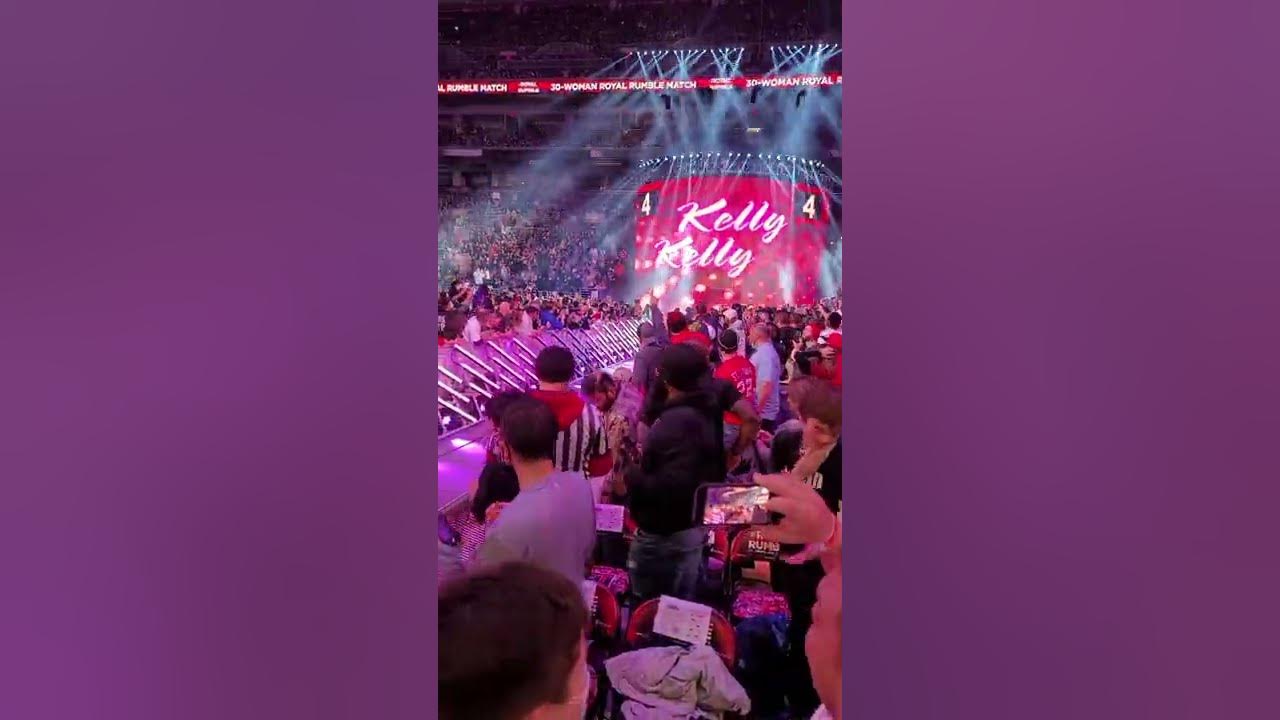 Kelly Kelly Intro at WWE Royal Rumble YouTube