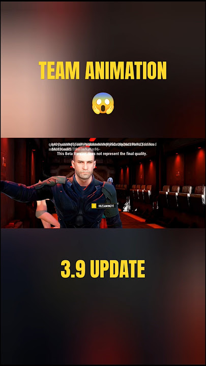 😱 TEAM ANIMATION IN 3.9 UPDATE