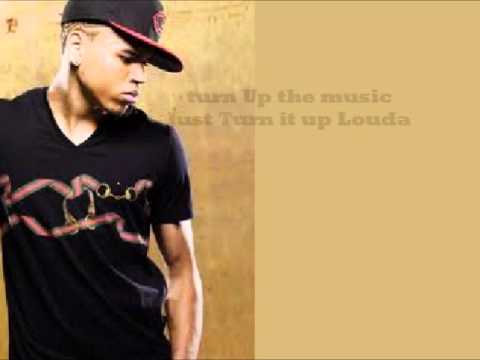 Chris Brown- Turn The Music Up LYRICS