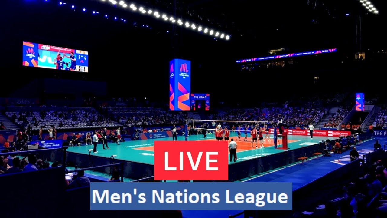 fivb volleyball mens nations league 2022 live