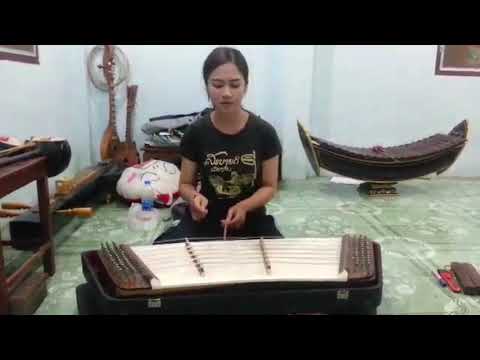 สาธิตการเล่นขิมเพลงแขกบรเทศ