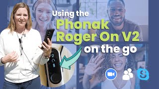 Using Headset Mode with the Phonak Roger On
