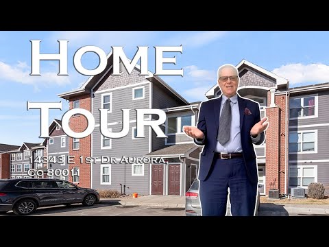 14343 E 1st Drive Unit 204, Aurora, CO home video tour