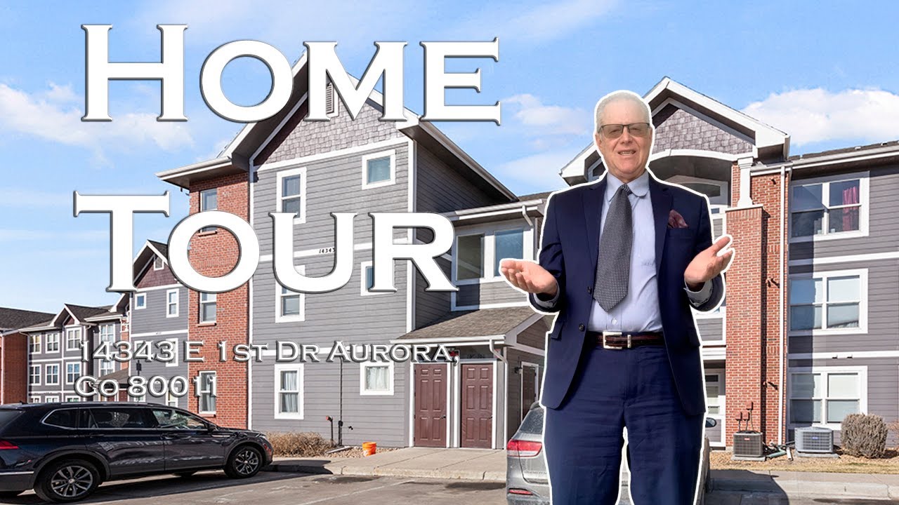 New Home tour of 14343 E 1st Drive Unit 204, Aurora CO