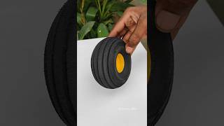 rc tyre kaise banaen 😗 how to make rc wheels at home #shorts #shortsfeed #viralshorts