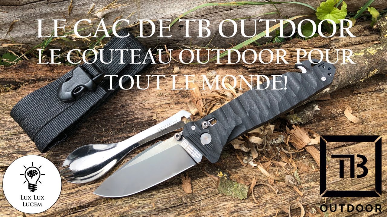 TB Outdoor CAC S200, le couteau de campagne de l'armée française 