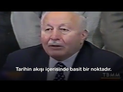 Erbakan'ın Meclis'te yaptığı tarihi konuşma