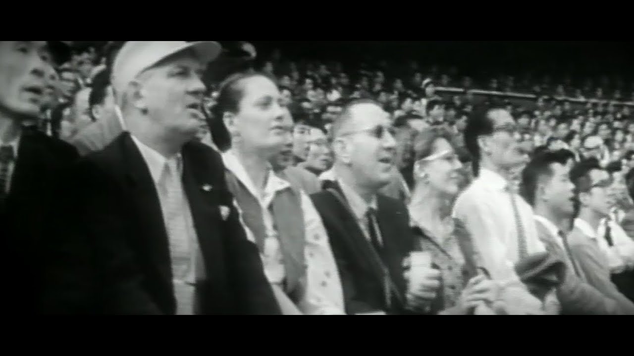 プロ野球　1960年　大毎vs大洋　日本シリーズ第4戦　ニュース版