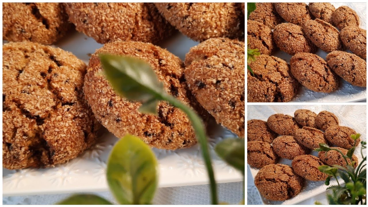 حريشات في الفرن صحيين بالنخالة و الكوك 👌.هشاااش و اقتصاديين بدون بيض🥚 او ياغورت .