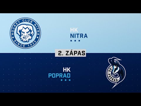 2.zápas štvrťfinále HK Nitra - HK Poprad HIGLIGHTS