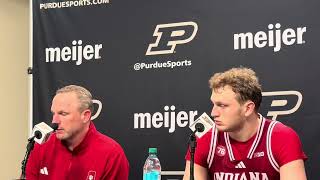 Darian and Tucker DeVries talk loss to Purdue 
