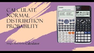 Calculating Normal Distribution Probability with Z-Values: Using Your Calculator | Casio fx-991es screenshot 2