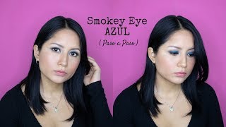 Maquillaje de Ojos Ahumados Azul Principiantes - Blue Smokey Eye | Quicha Rocio