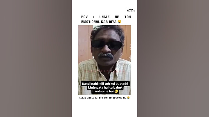 Uncle Ne Toh Emotional Kar Diya 😢 | chigmaankle | Lekin Uncle Ap Bhi Toh Handsome Ho 😂