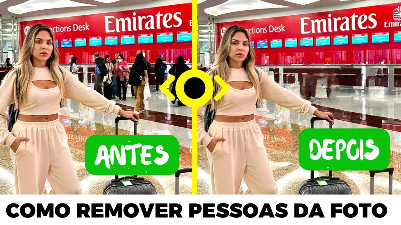 📱REMOVER PESSOAS DA FOTO | Fácil | Aplicativo para tirar coisas da