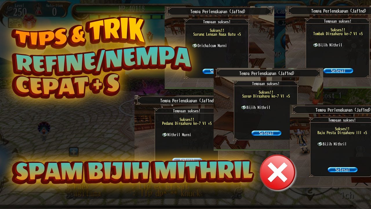 CARA REFINE/NEMPA TERCEPAT +S 