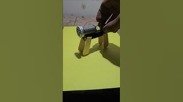 #youtubeshort How To Make A Mini Vibration Robot 🤖🤩 #shorts