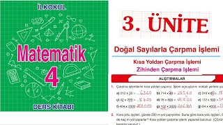 4. Sınıf Kısa Yoldan Ve Zihinden Çarpma İşlemi