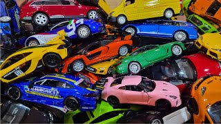 Super sport cars and other type of model cars from the box