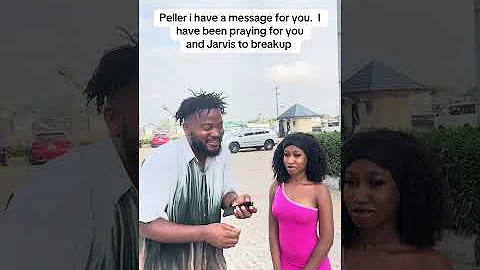 Peller i have a message for you.  I have been praying for you and Jarvis to breakup #trending 