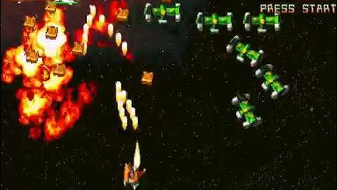 Mars Matrix Hyper Solid Shooting CPS2 2000 Takumi mmatrix