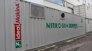 Containerized Plug & Play Nitrogen Generator System is ready for onsite journey.