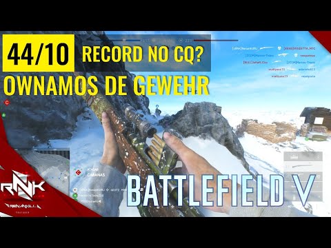 DANDO MUITA BALINHA COM A SNIPER GEWEHR! BATTLEFIELD V GAMEPLAY