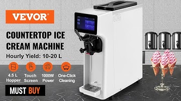 VEVOR Commercial Soft Serve Ice Cream Maker / Frozen Yogurt Machine