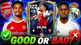 117 OVR SALIBA REVIEW GOOD OR BAD 🤔#fcmobile #fcmobile26 #easports 