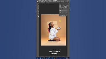 create a mirror reflection in photoshop #adobephoto #photoediting #viral