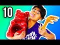 REAL FOOD VS GUMMY FOOD 10!