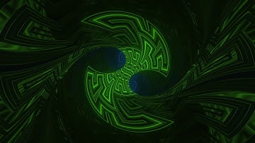 VJ Loop: LayeredWaveTorus DualTone