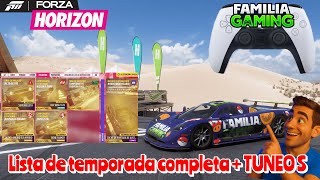 FH5 🚗Temporada completa INVIERNO 🚙más tuneos , guia tutorial PS5 , playlist , lista de temporada . screenshot 5