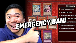 E-Ban Floodgates Yu-Gi-Oh Tcg Oct 27 2025 - Raw Reaction