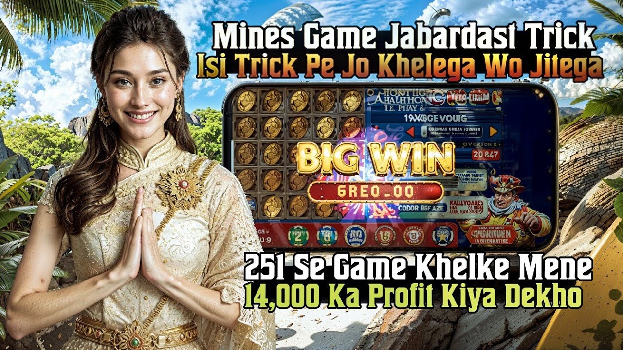 Mine game new trick||251se14000 live win||mine earning tricks