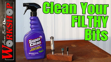Get More Life From Your Router Bits | Keep Them Clean