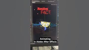Animating Random Facts in Adobe After Effects