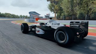 2002 McLaren MP4/17 Kimi Räikkönen Onboard Catalunya | Assetto Corsa