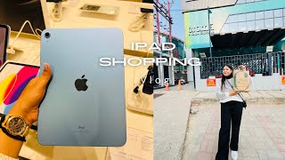 Ipad 10 th generation & accessories shopping vlog || theft alarm ‼️ 🚨 bhi bja diya#trending #apple