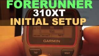 Forerunner 310 XT - Initial Setup & Garmin Connect Mac & Profile YouTube