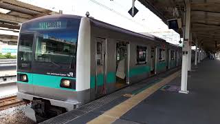 JR東日本E233系2000番台マト9編成　我孫子駅発車　20190917 123631
