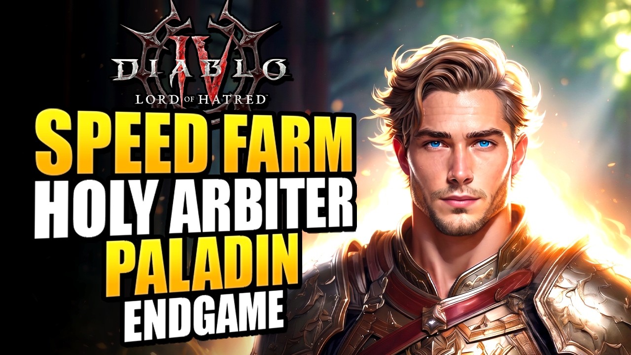 Diablo 4 Arbiter Paladin Endgame Build For Season 13: Hammer Arbiter ...